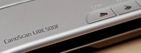 Using the CanoScan LiDE 500F scanner with Mac OS X Leopard