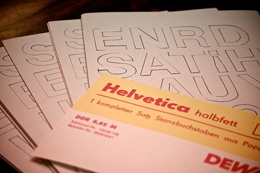 GDR Helvetica